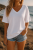 BIAŁY BAWEŁNIANY T SHIRT FIND YOUR ISLAND