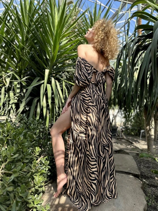 KOMPLET SPÓDNICA + TOP ZEBRA