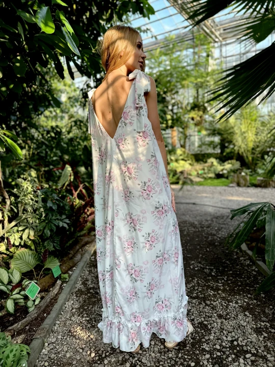SUKIENKA SILKI FLOWERS